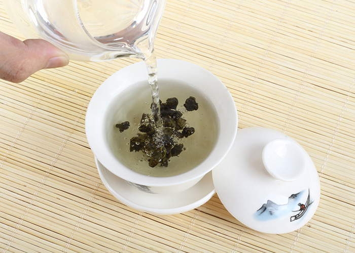 Gunpowder Green Tea (Ping Shui Zhu Cha)