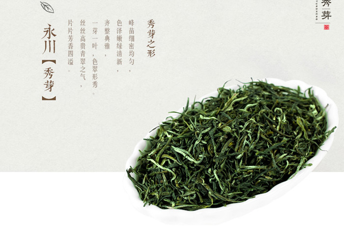 Yong Chuan Xiu Ya (Elegant Buds) Green Tea